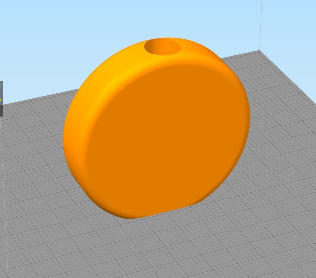 cirde vase 3D print model_6