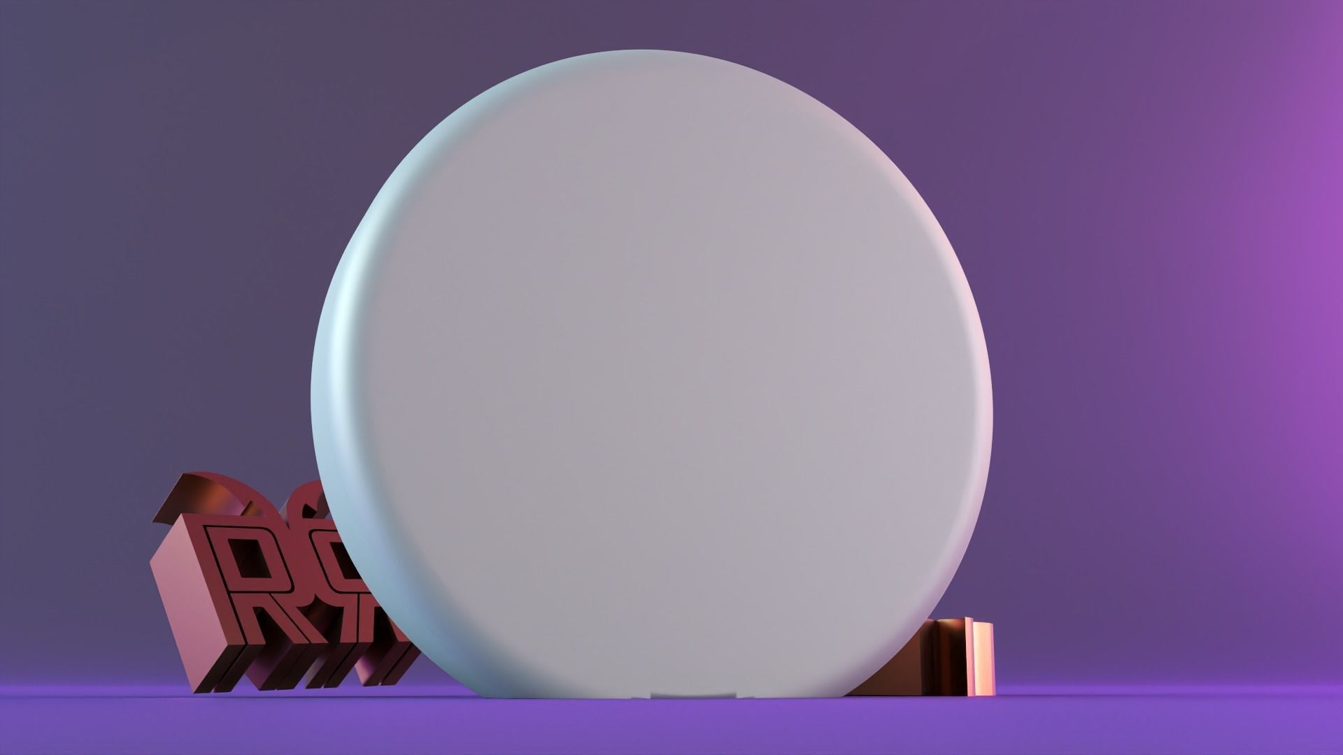 cirde vase 3D print model_3