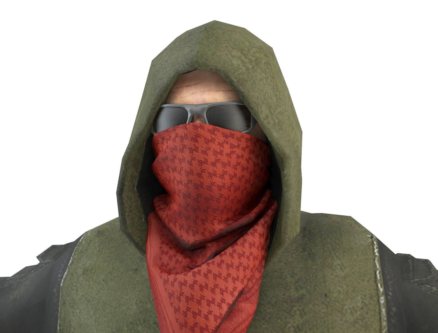 Robbers Pack Low-poly 3D model_20