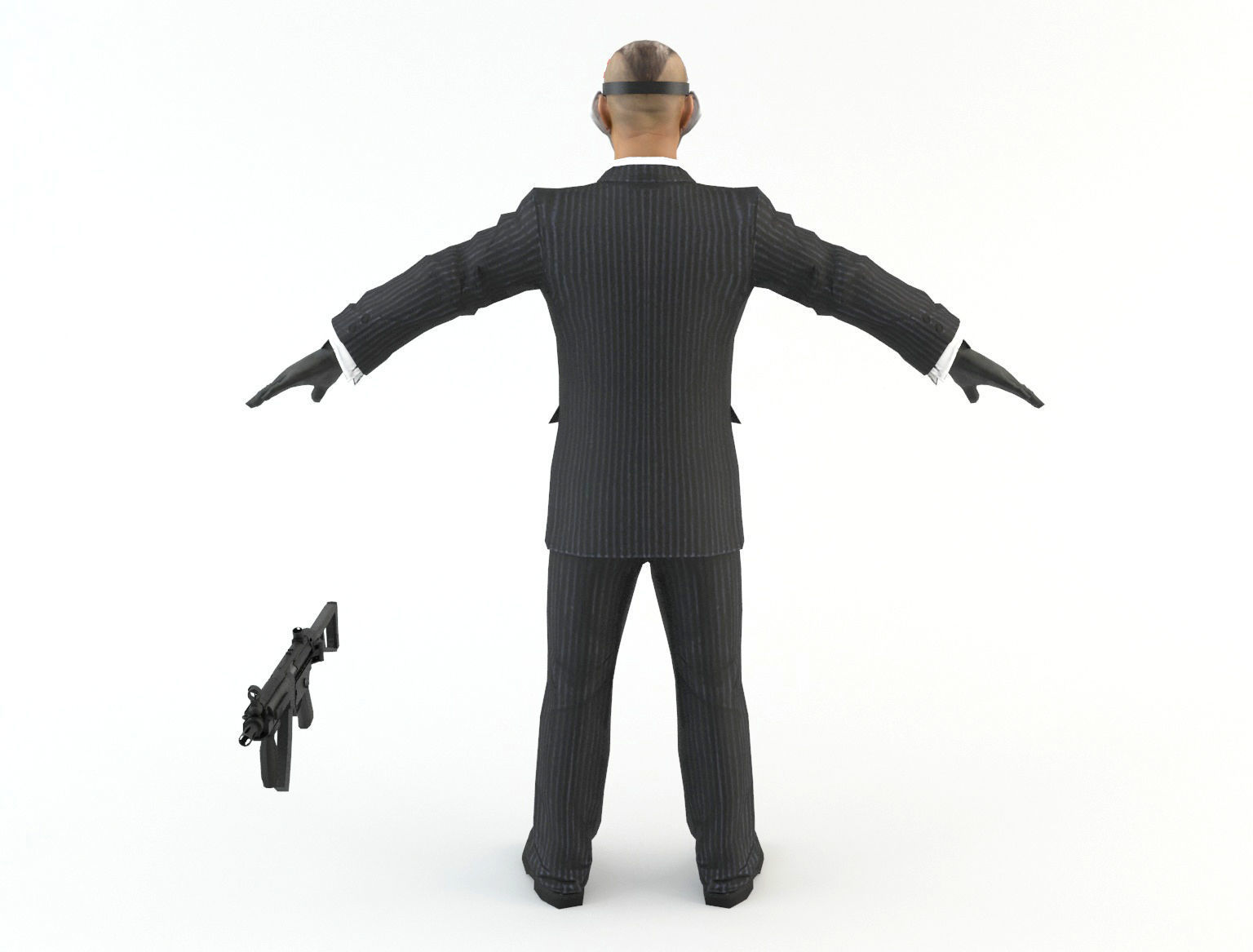 Robbers Pack Low-poly 3D model_15