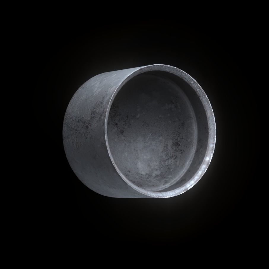 Wheel Center Hubs - 10 Designs Low-poly 3D model_13