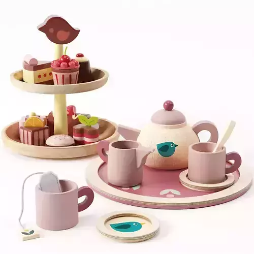 Tender Leaf Birdie Tea Set and Chocolate Bonbons Toy