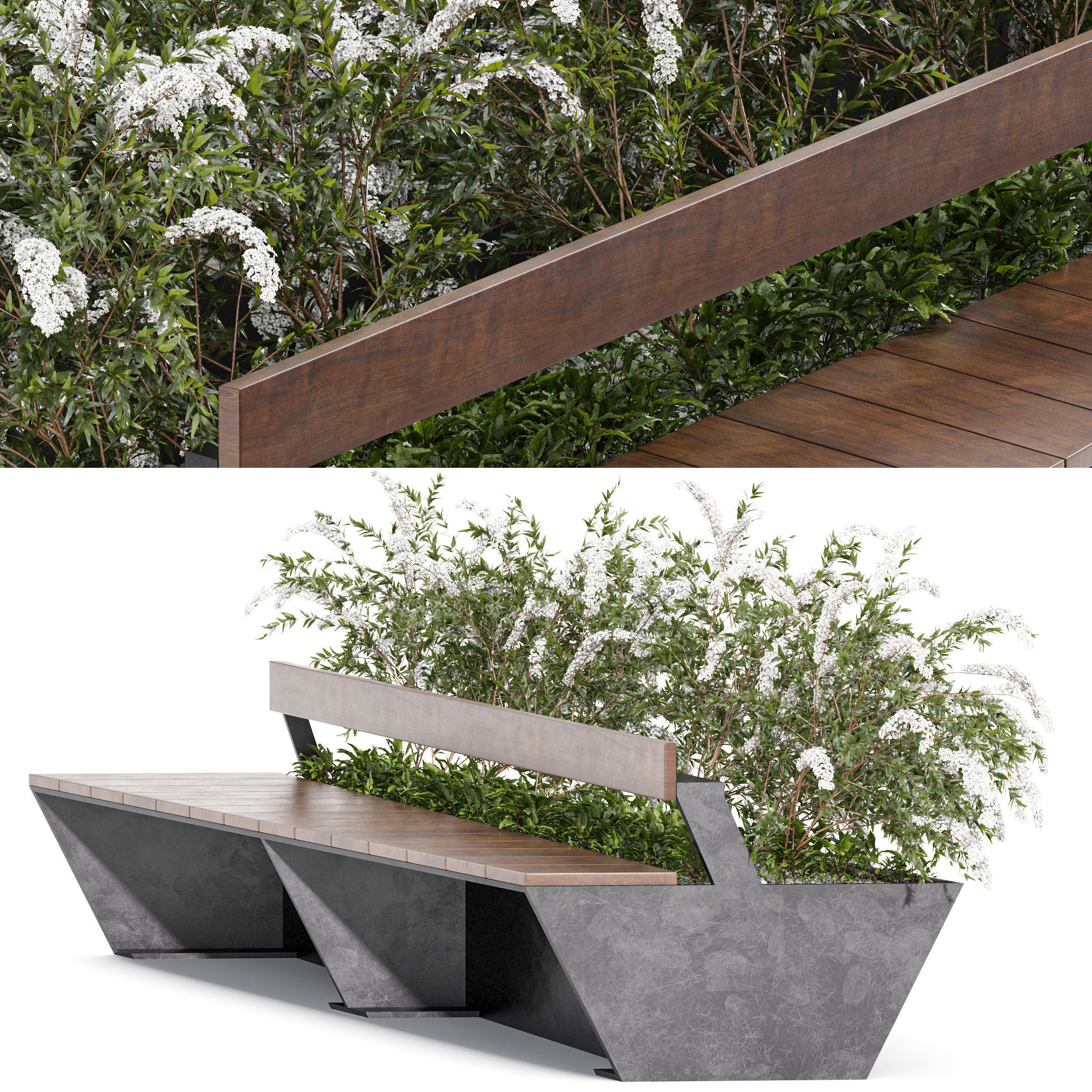 6 Different SETS of Plant Outdoor  SET VOL81 3D Model Collection_6