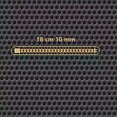 10 MM 18 CM  CUBAN LINK CHAIN FOR BRACELET OR NECKLACE