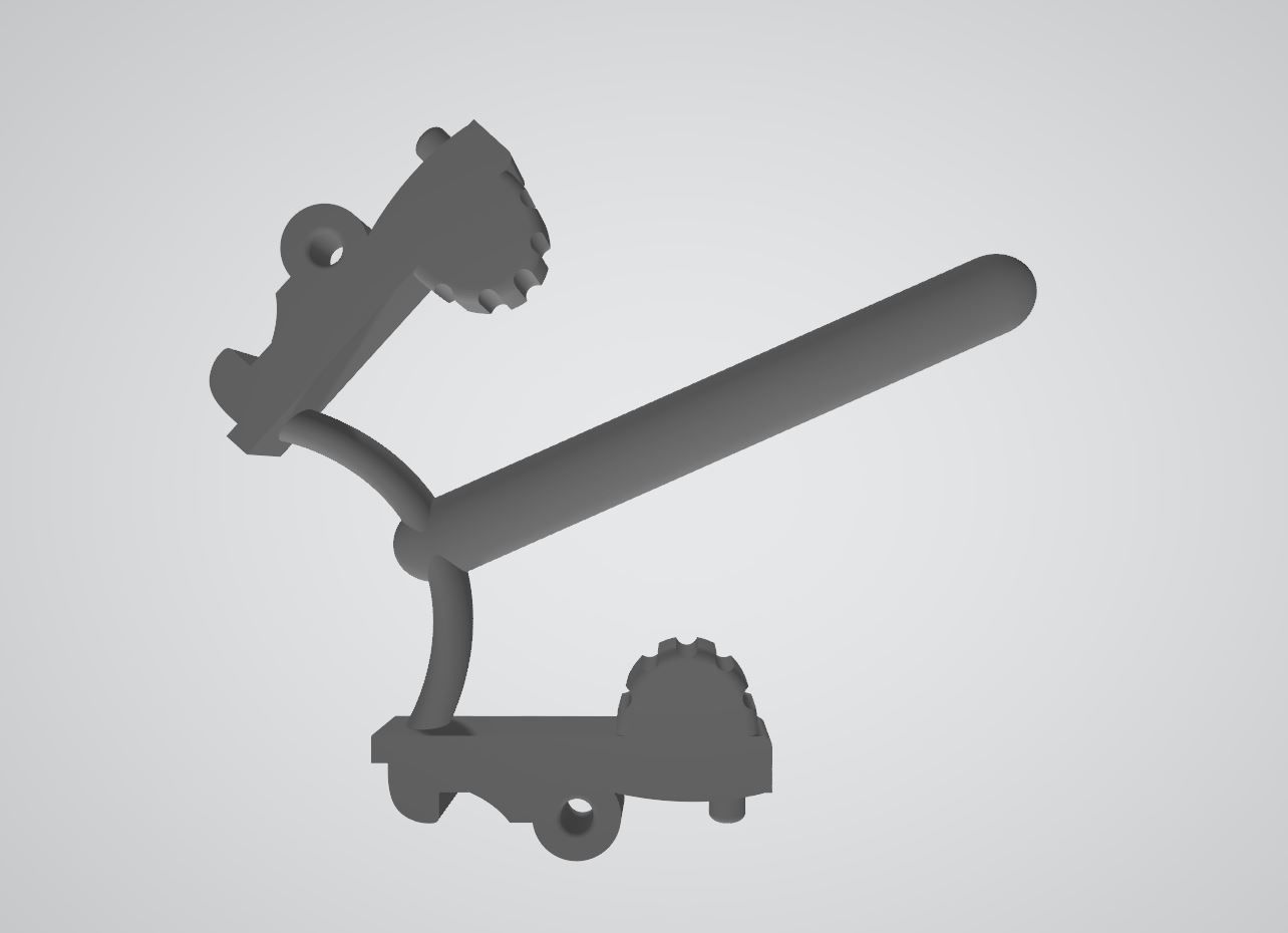 10 MM 18 CM  CUBAN LINK CHAIN FOR BRACELET OR NECKLACE 3D print model_1