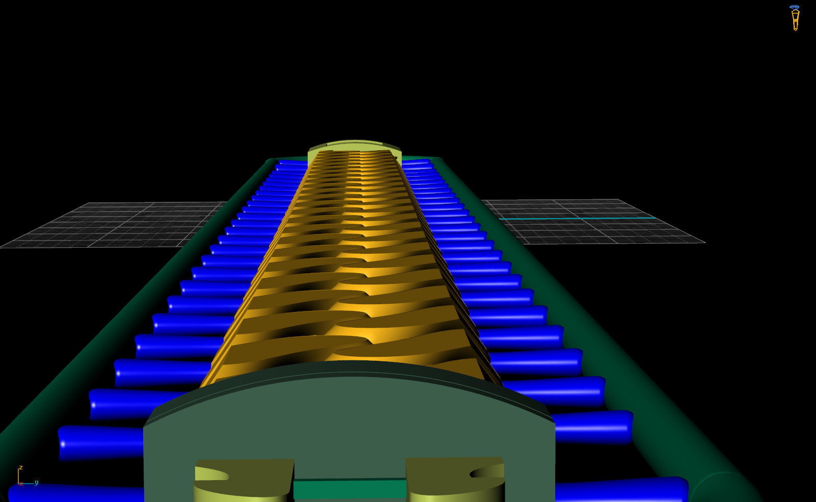 10 MM 18 CM  CUBAN LINK CHAIN FOR BRACELET OR NECKLACE 3D print model_9