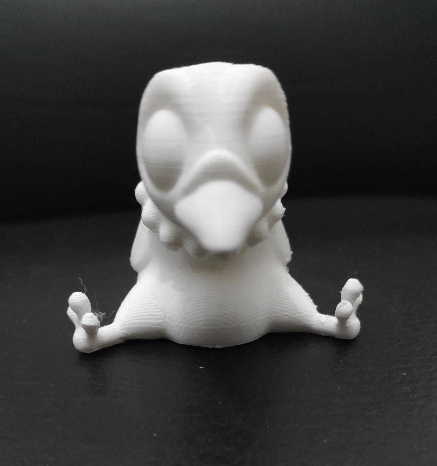 Cartoon Pigeon 3D print model_13