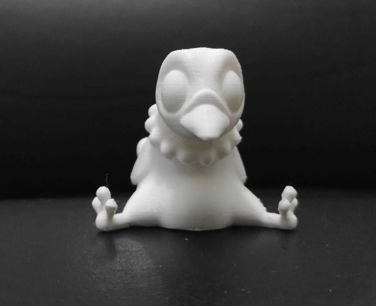 Cartoon Pigeon 3D print model_4