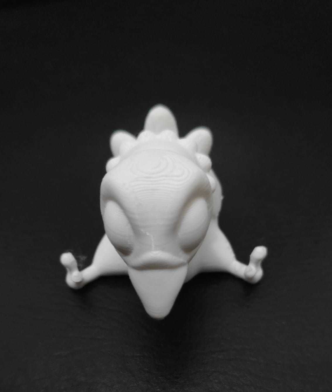 Cartoon Pigeon 3D print model_14