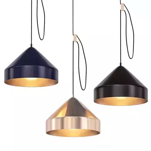 Lloop lamp messing