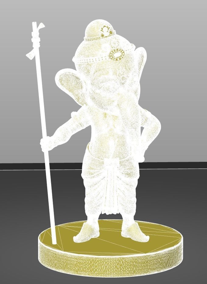 Baby Ganesha 3D print model_3