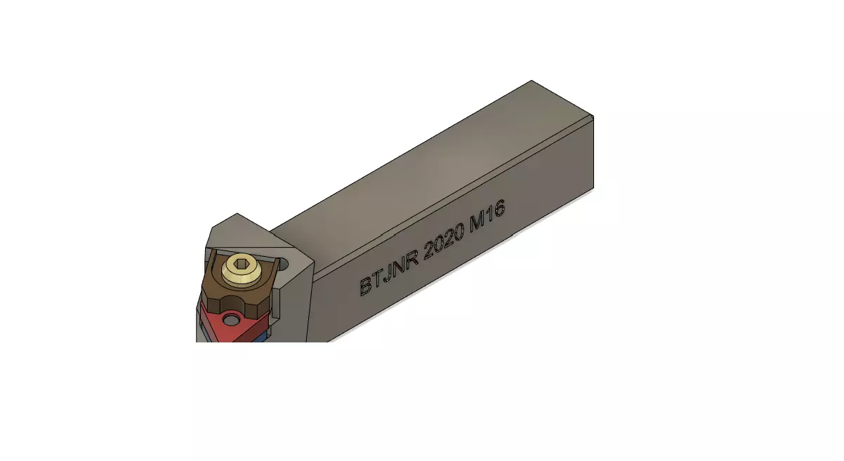 TOOL HOLDER BTJNR 2020 K16 3D print model