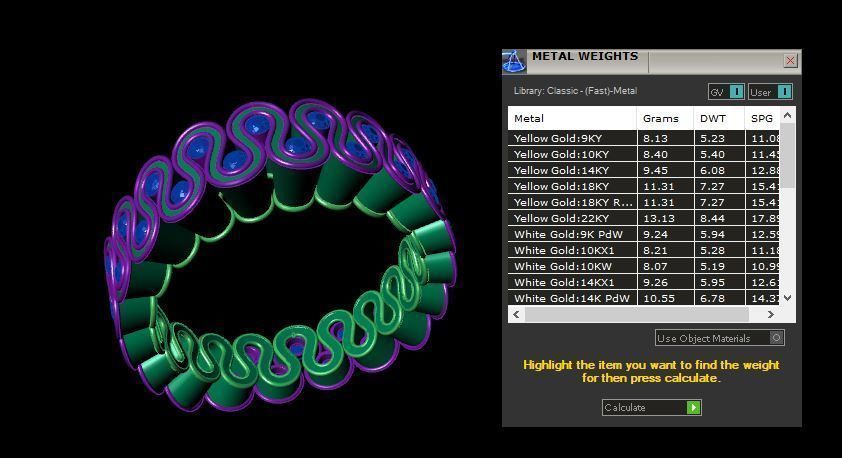 Rings 3D print model_4
