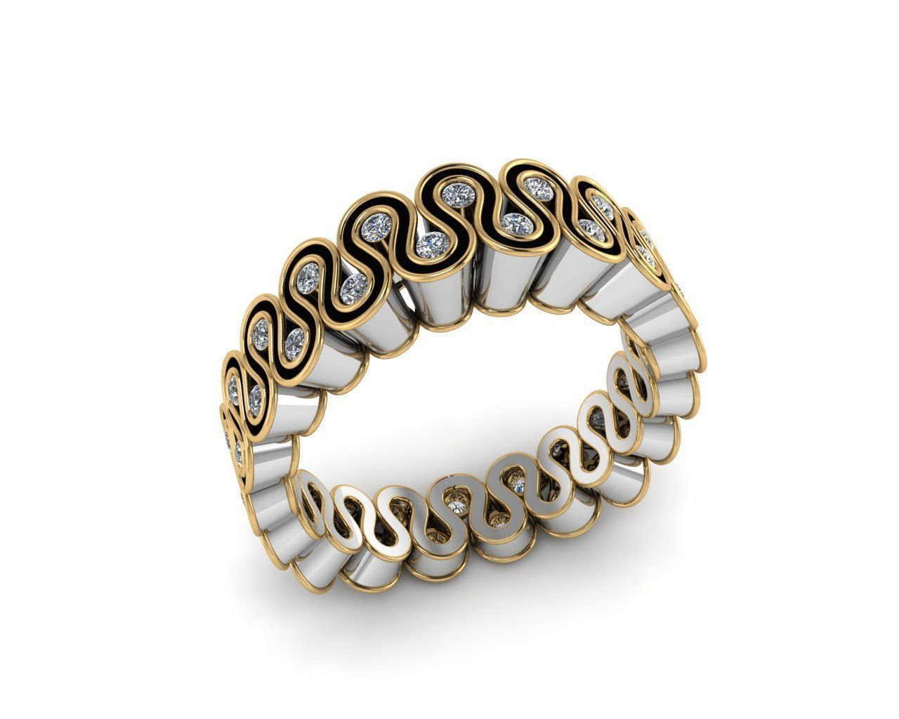 Rings 3D print model_1