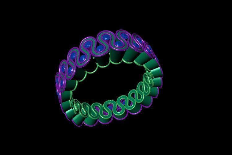 Rings 3D print model_2