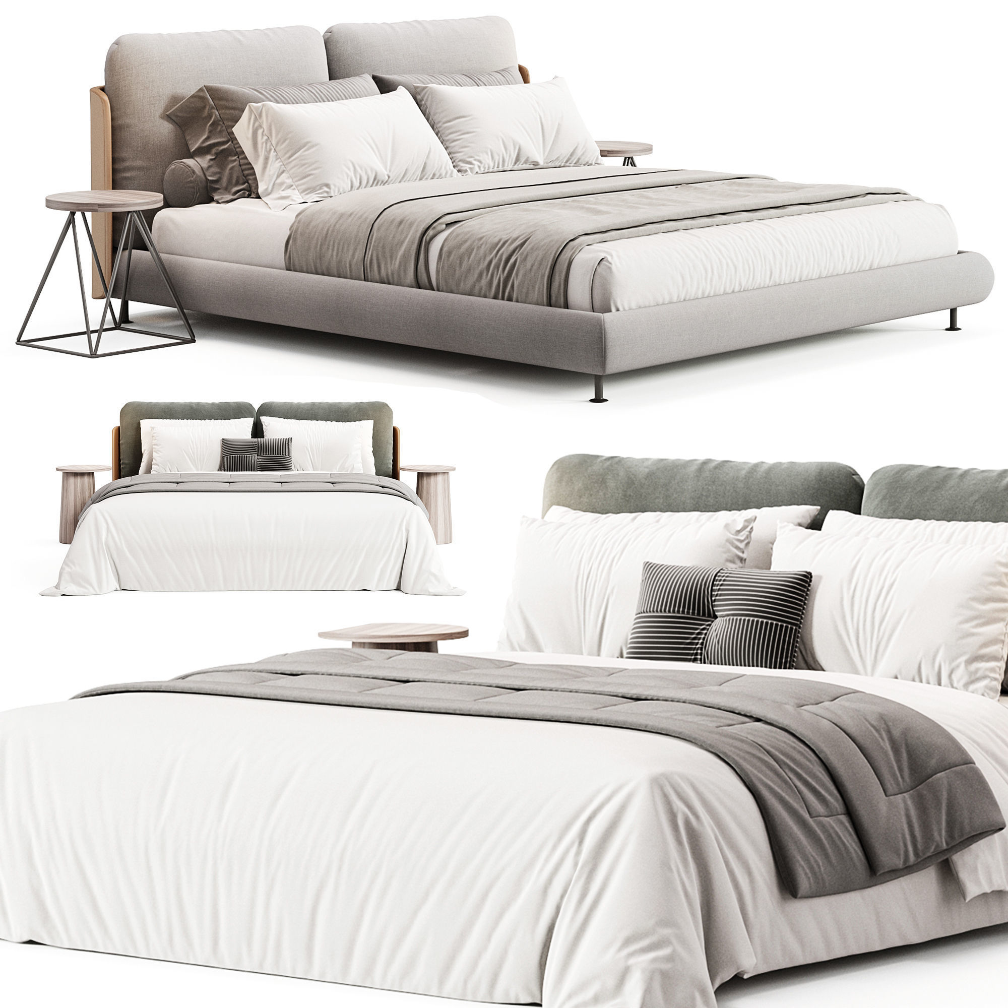 Grant Bed by Diotti 3D model_4