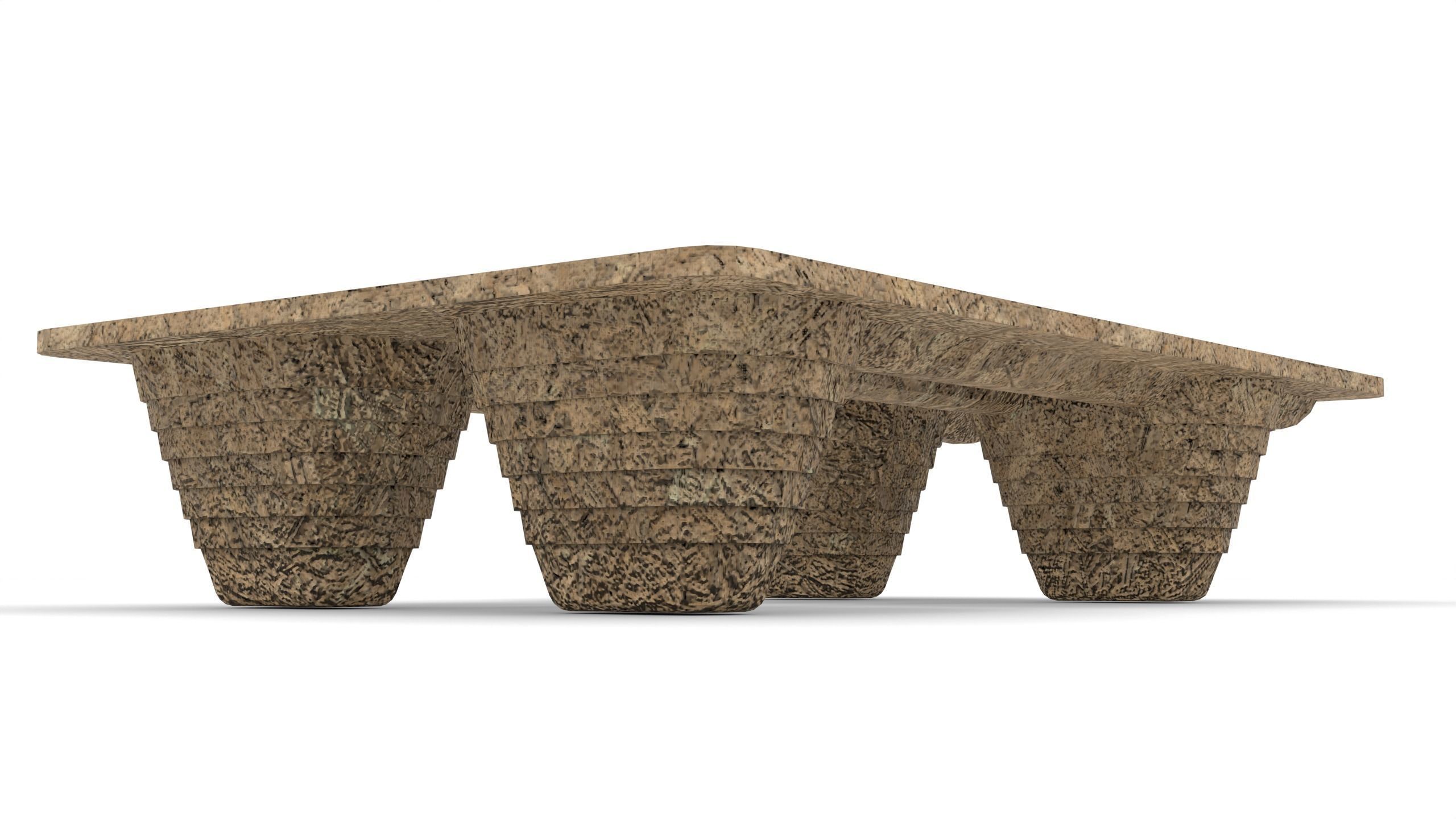 Display pallet Low-poly 3D model_4