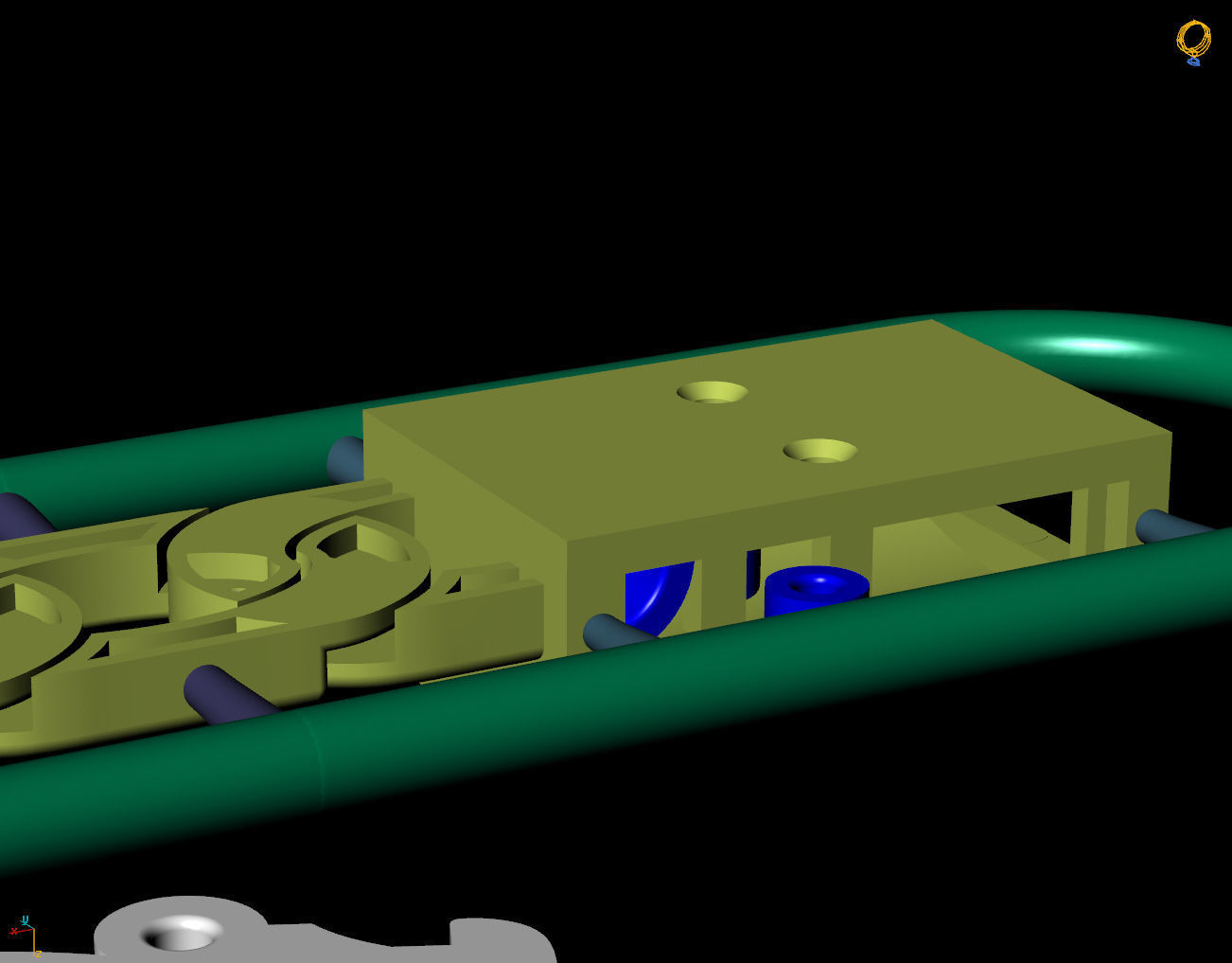 6 MM 18 CM CUBAN LINK CHAIN FOR BRACELET OR NECKLACE 3D print model_8