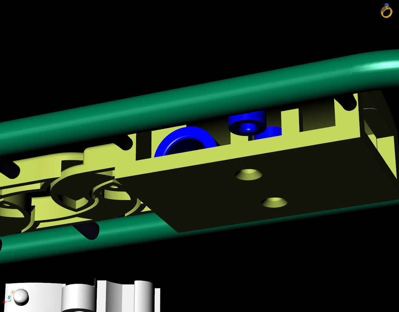 6 MM 18 CM CUBAN LINK CHAIN FOR BRACELET OR NECKLACE 3D print model_10