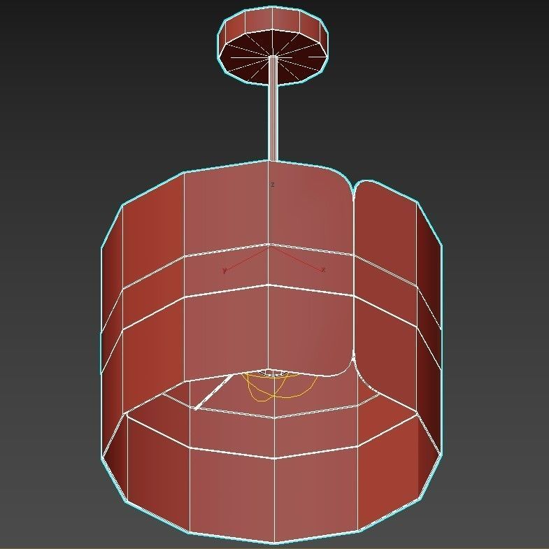 Malda hanglamp 3D model_2