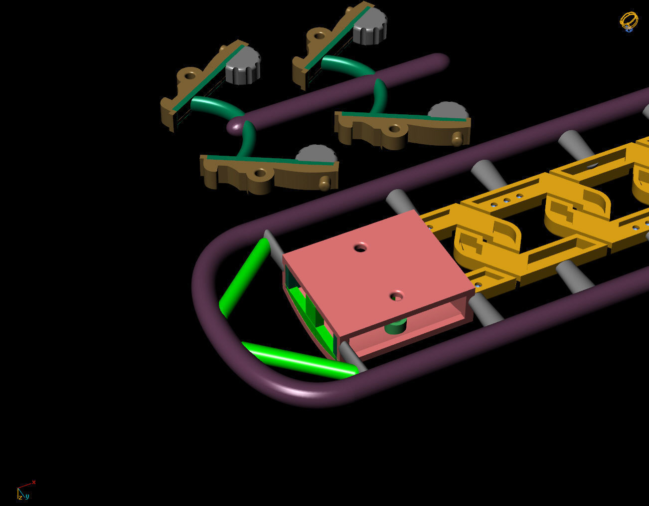 9 MM 18 CM CUBAN LINK CHAIN FOR BRACELET OR NECKLACE 3D print model_8