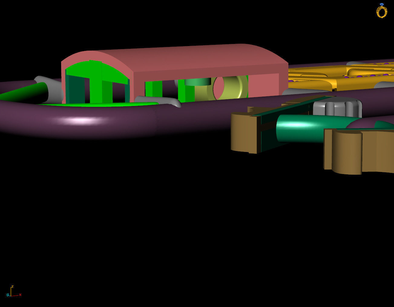 9 MM 18 CM CUBAN LINK CHAIN FOR BRACELET OR NECKLACE 3D print model_12