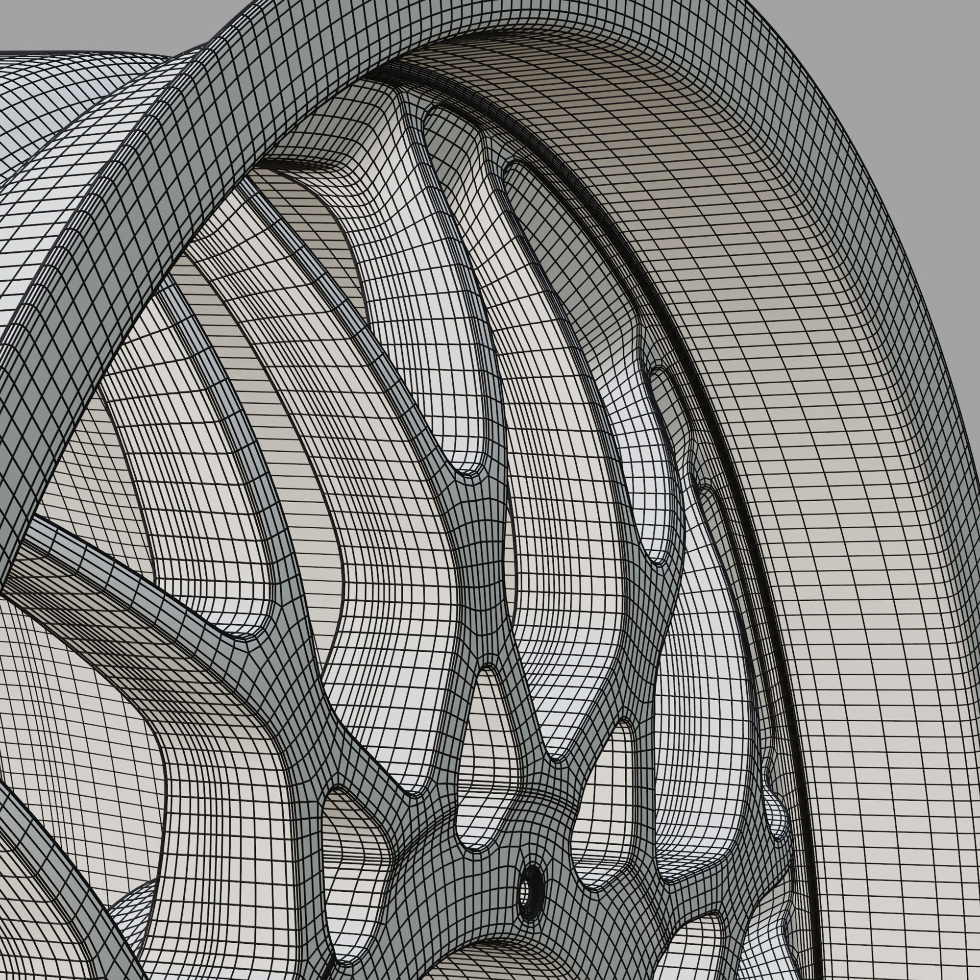 BBS DTM E30 Wheel 3D Model 3D model_16