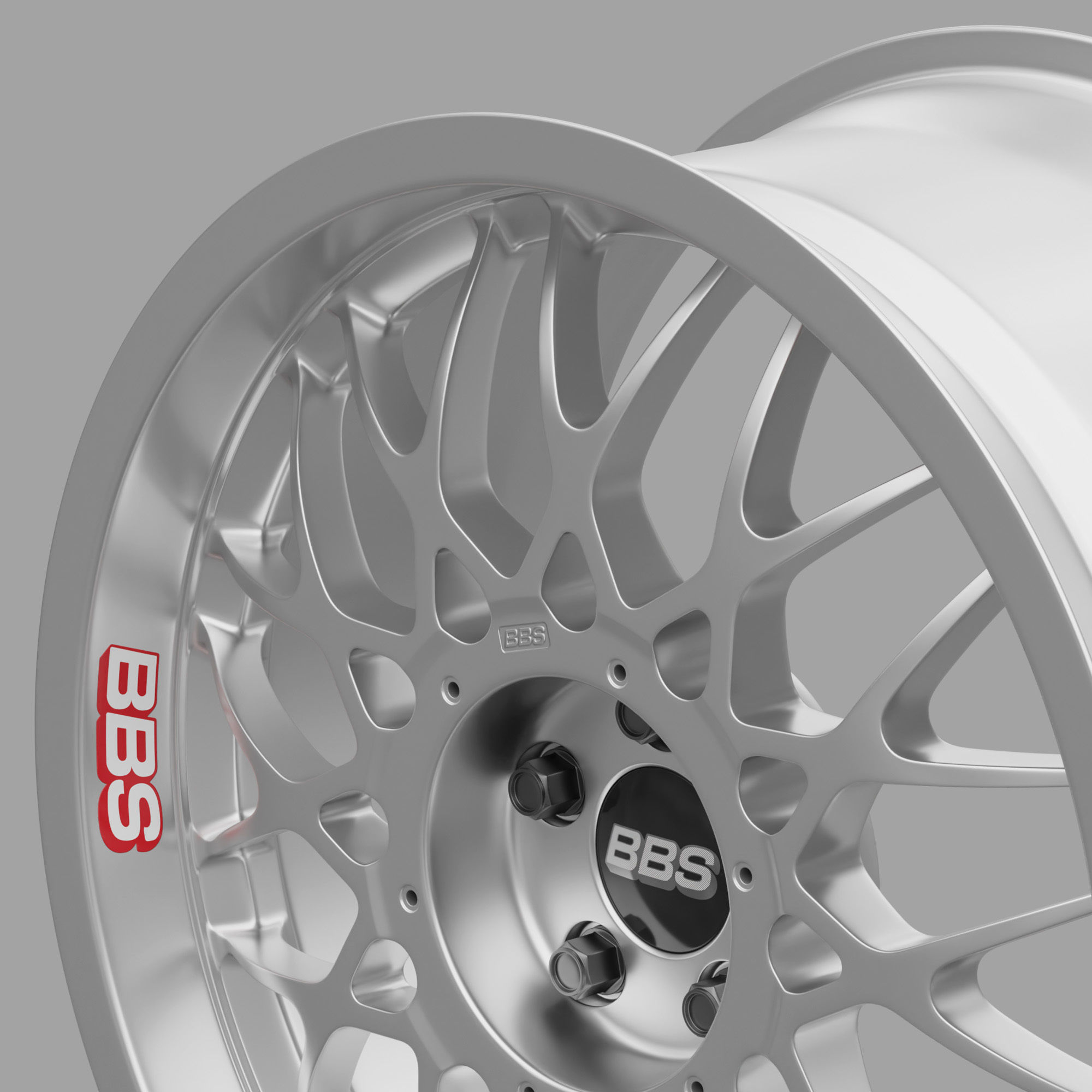 BBS DTM E30 Wheel 3D Model 3D model_14