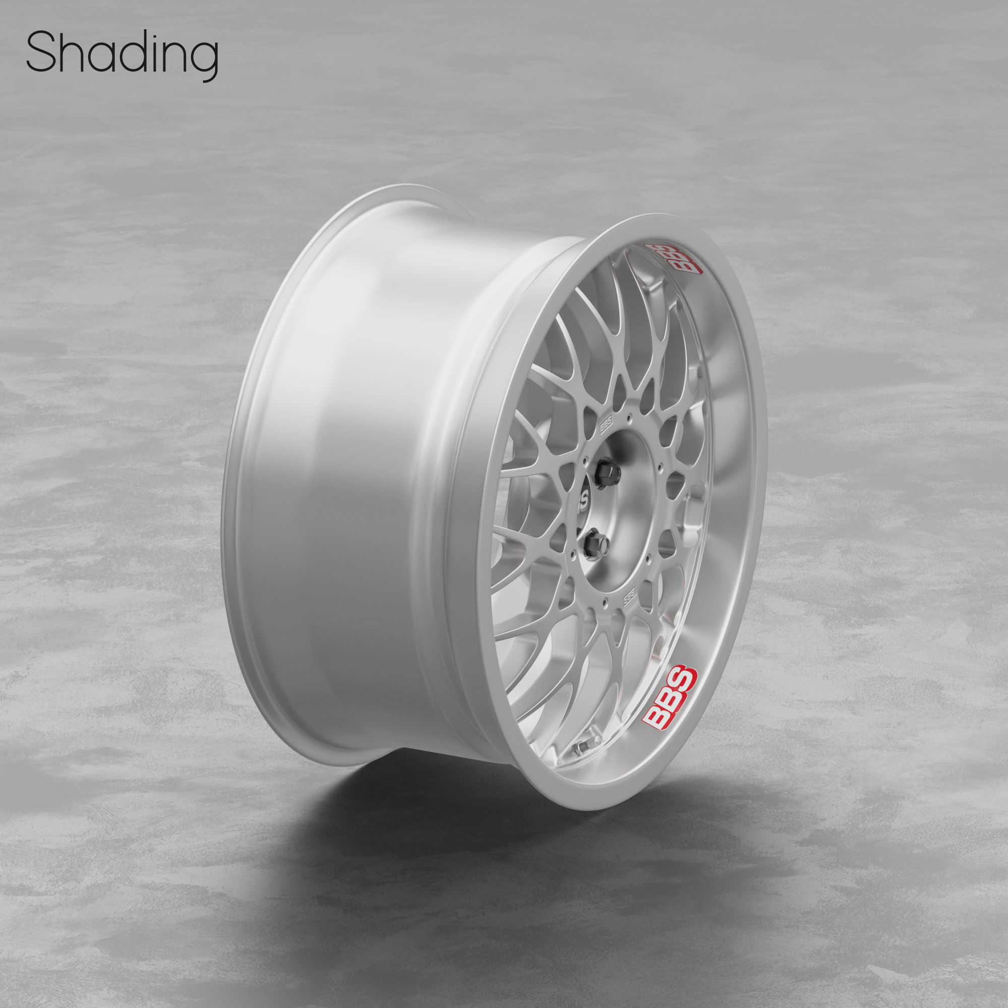 BBS DTM E30 Wheel 3D Model 3D model_6