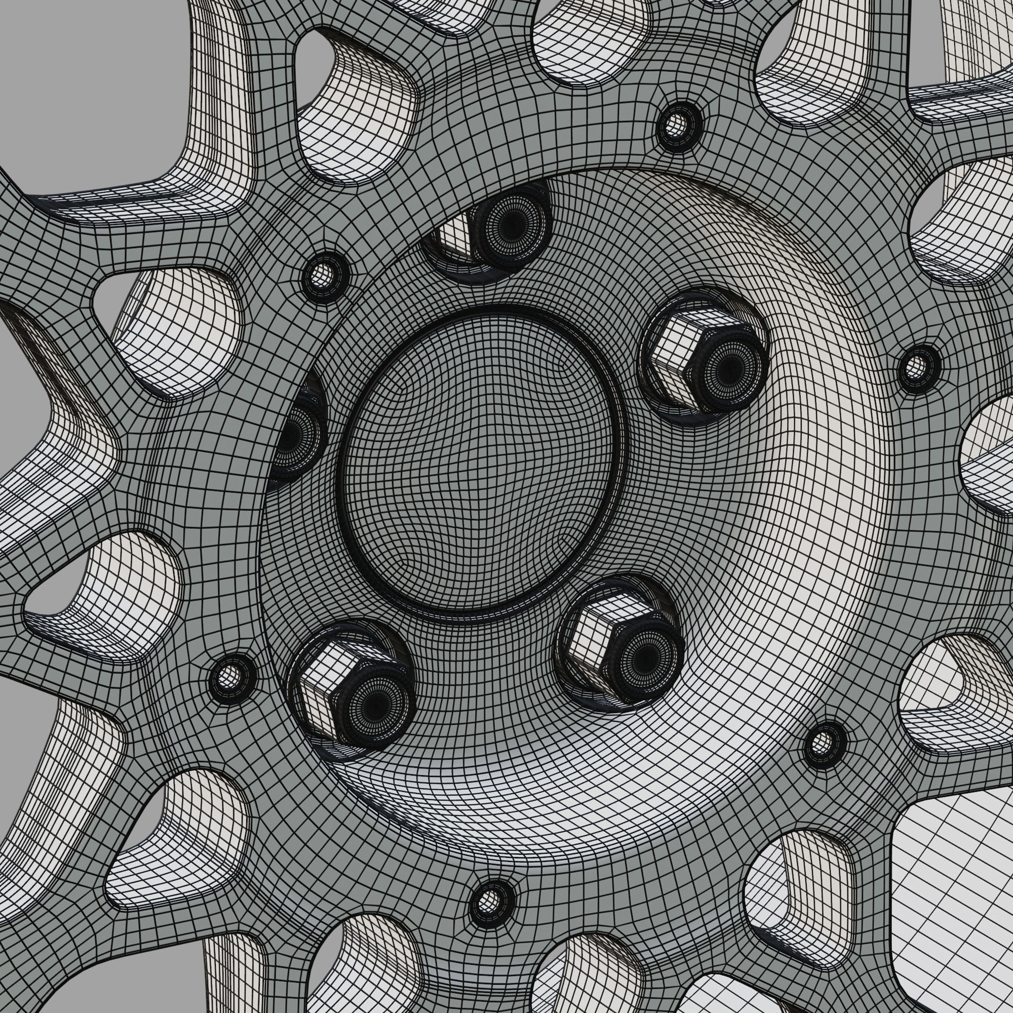 BBS DTM E30 Wheel 3D Model 3D model_8