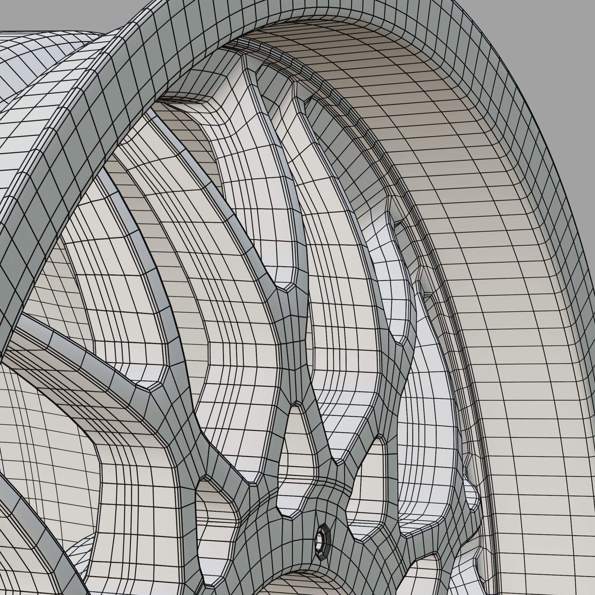 BBS DTM E30 Wheel 3D Model 3D model_15