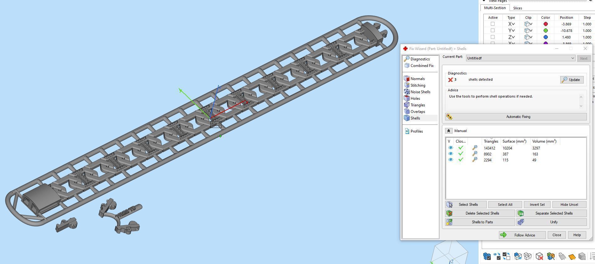 9 MM 18 CM CUBAN LINK CHAIN FOR BRACELET OR NECKLACE 3D print model_2
