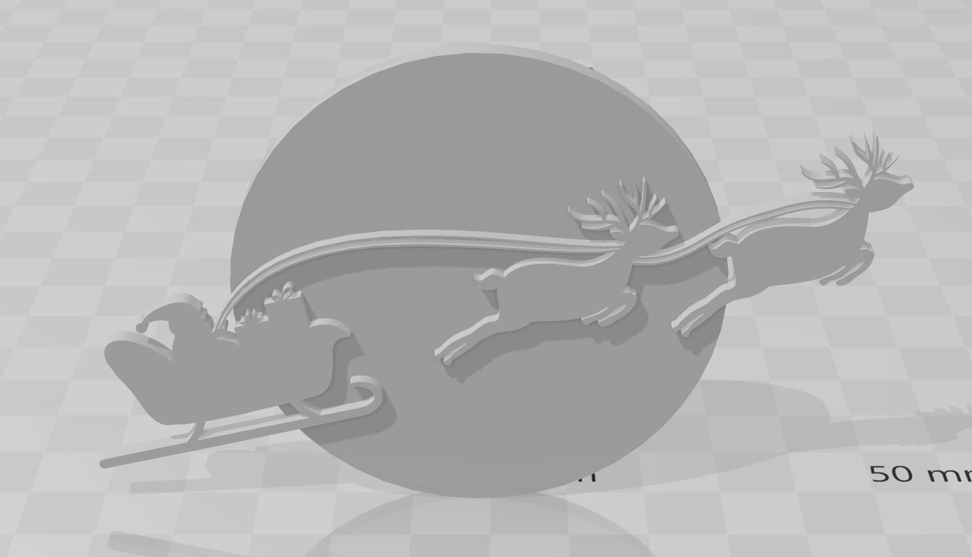 santa claus miniature house dollhouse printable 3D print model_53