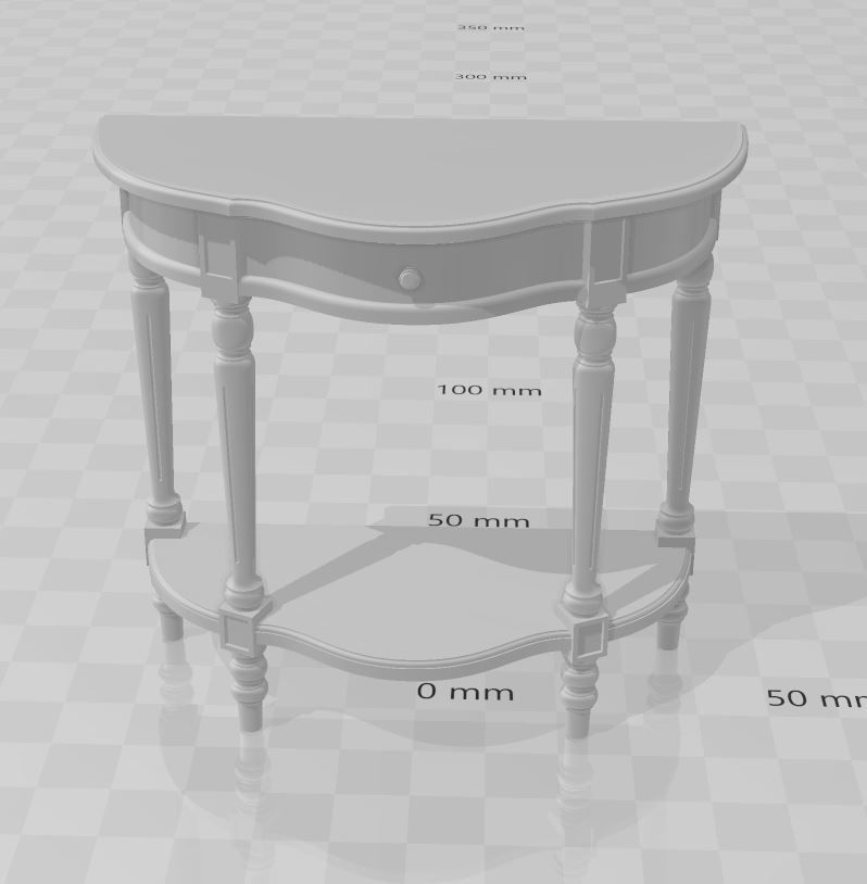 santa claus miniature house dollhouse printable 3D print model_31