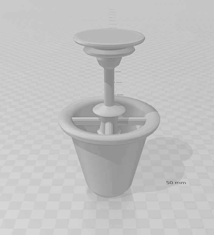 santa claus miniature house dollhouse printable 3D print model_20