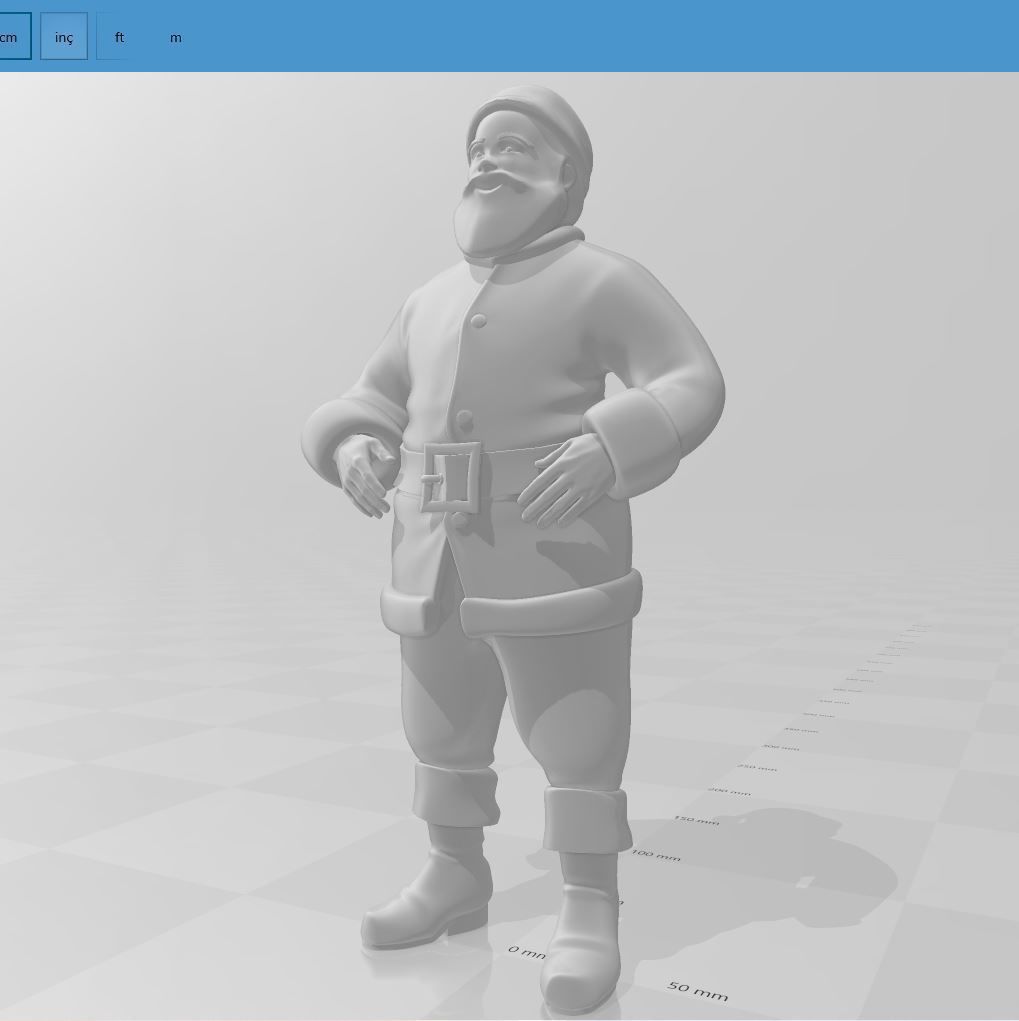 santa claus miniature house dollhouse printable 3D print model_50