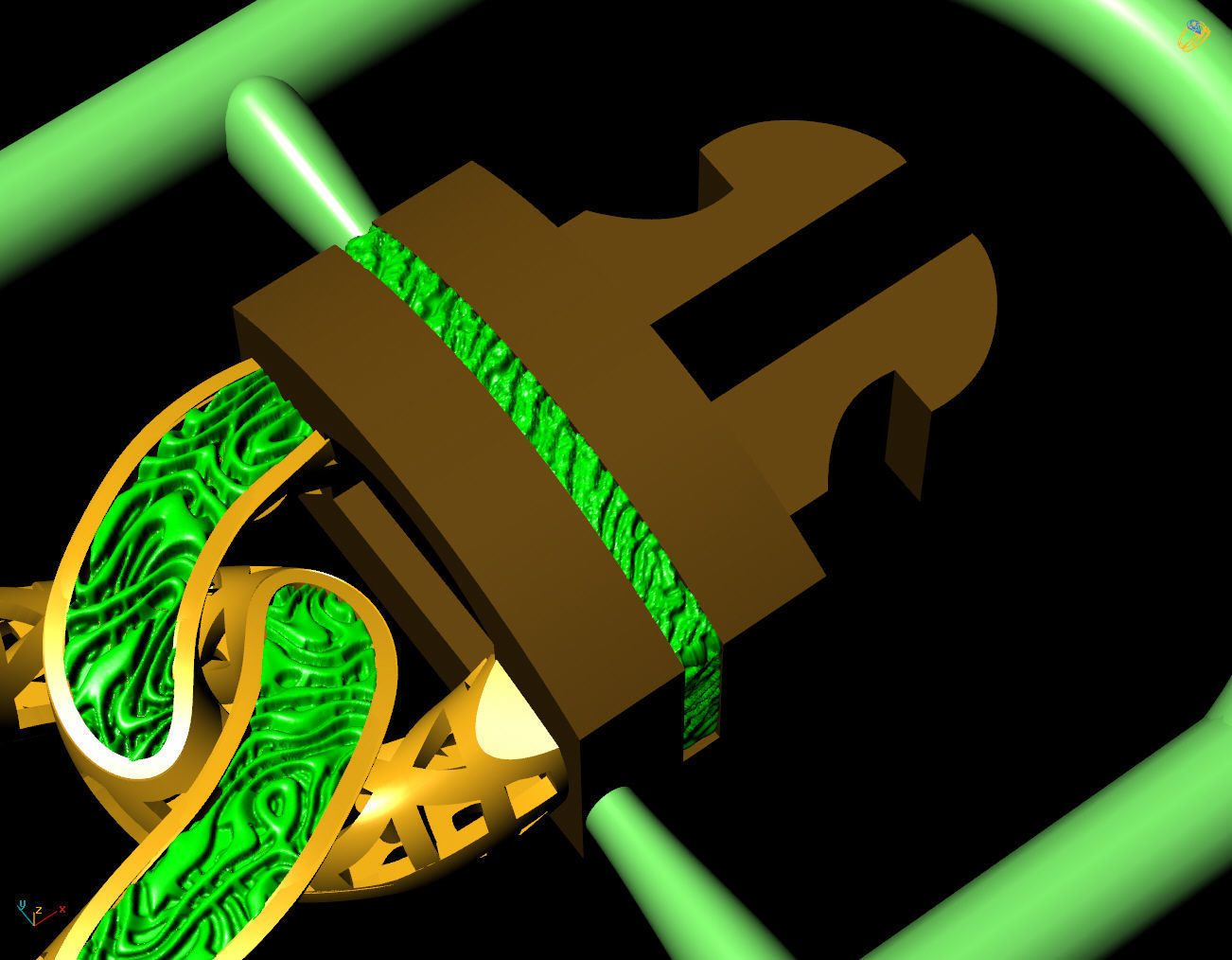 7 MM 45 CM CUBAN LINK CHAIN FOR BRACELET OR NECKLACE 3D print model_6