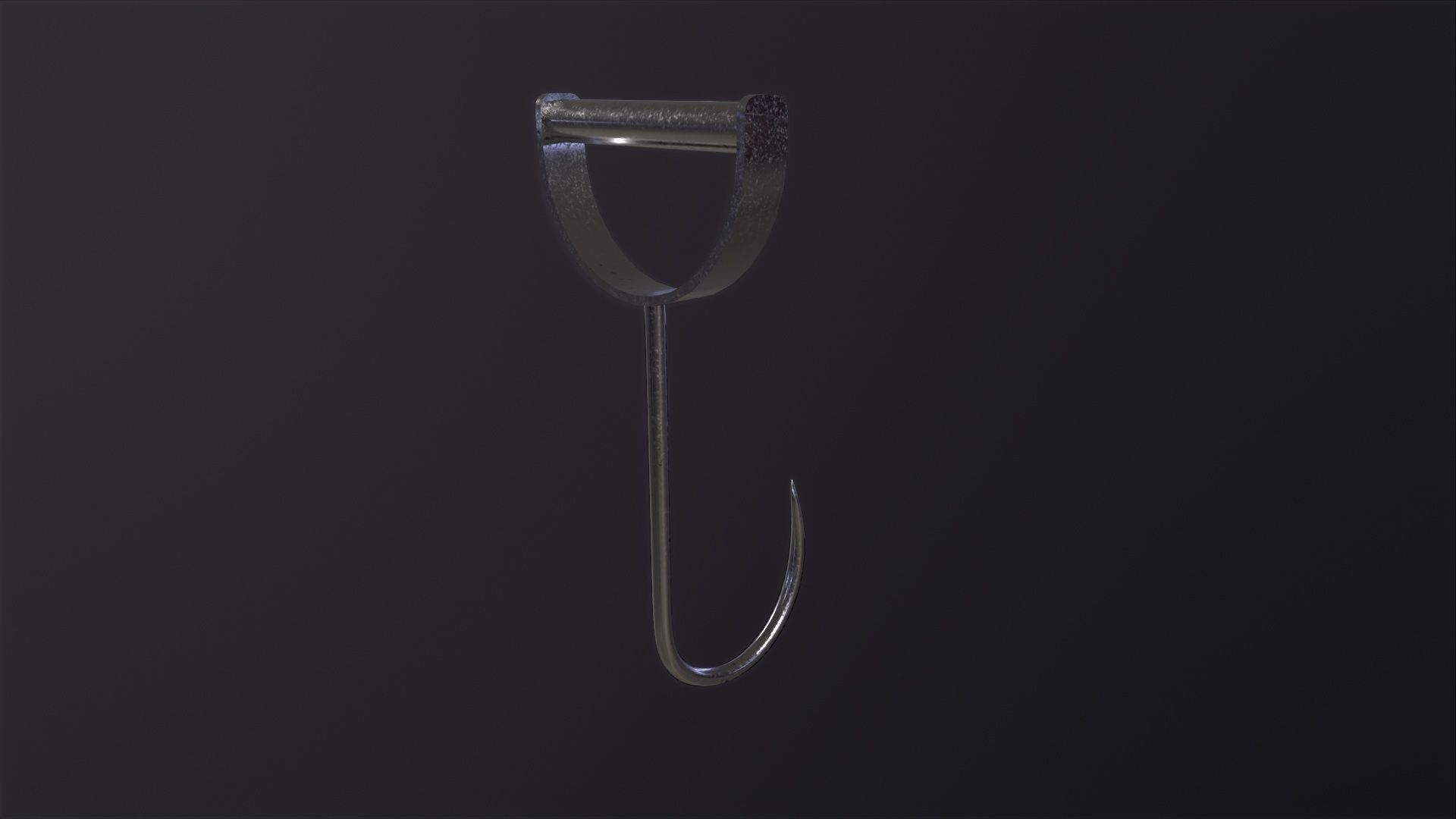 Meat Hook 3D Model Low-poly 3D model_5
