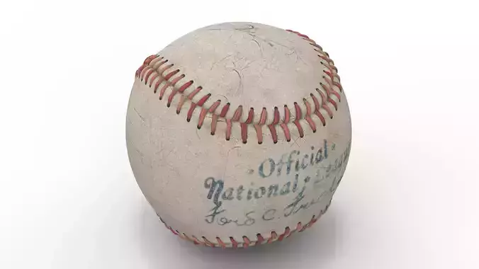 National League Baseball Ball 1950-1965