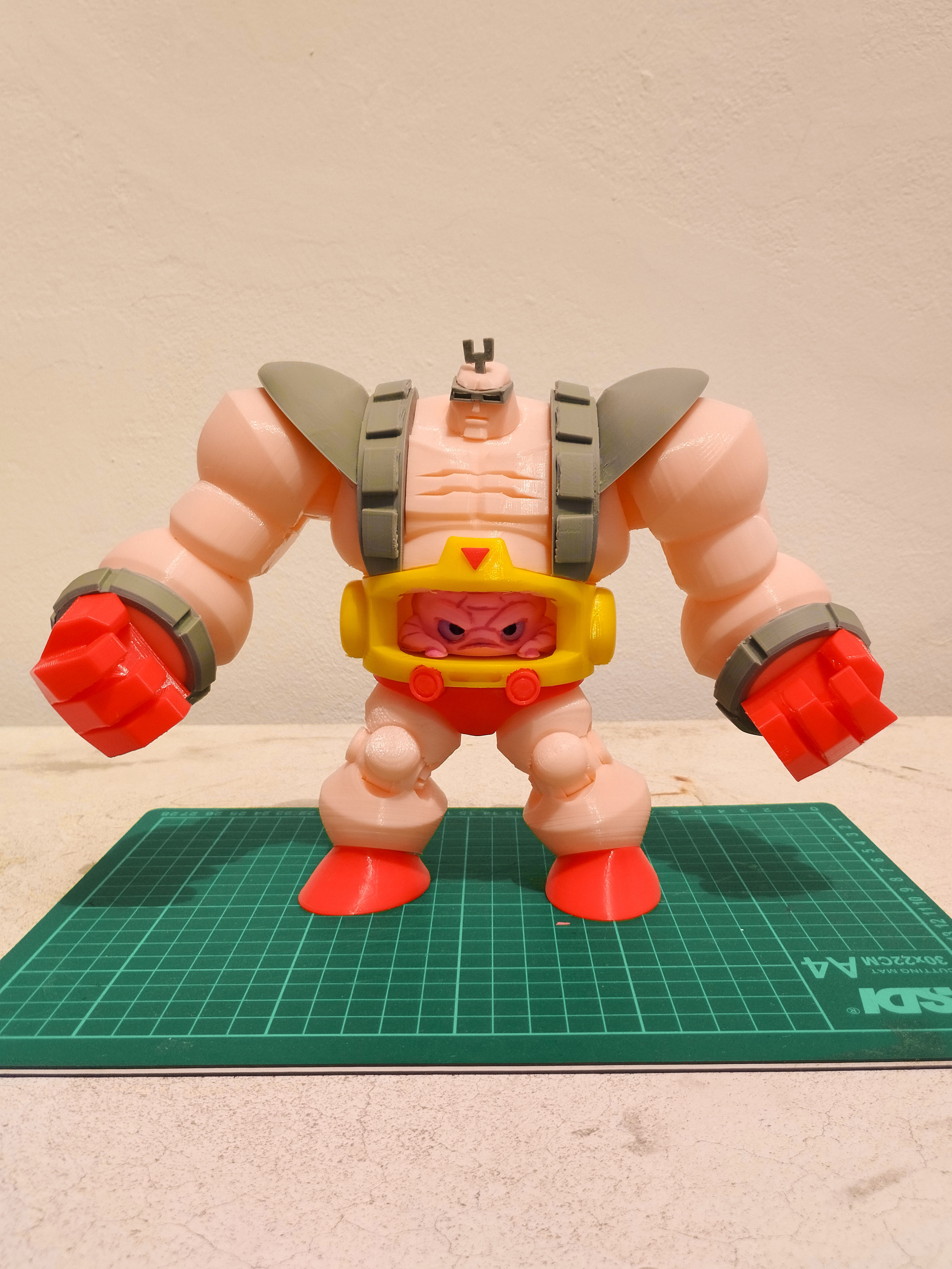 Krang robot suit - action figure 3D print model_2