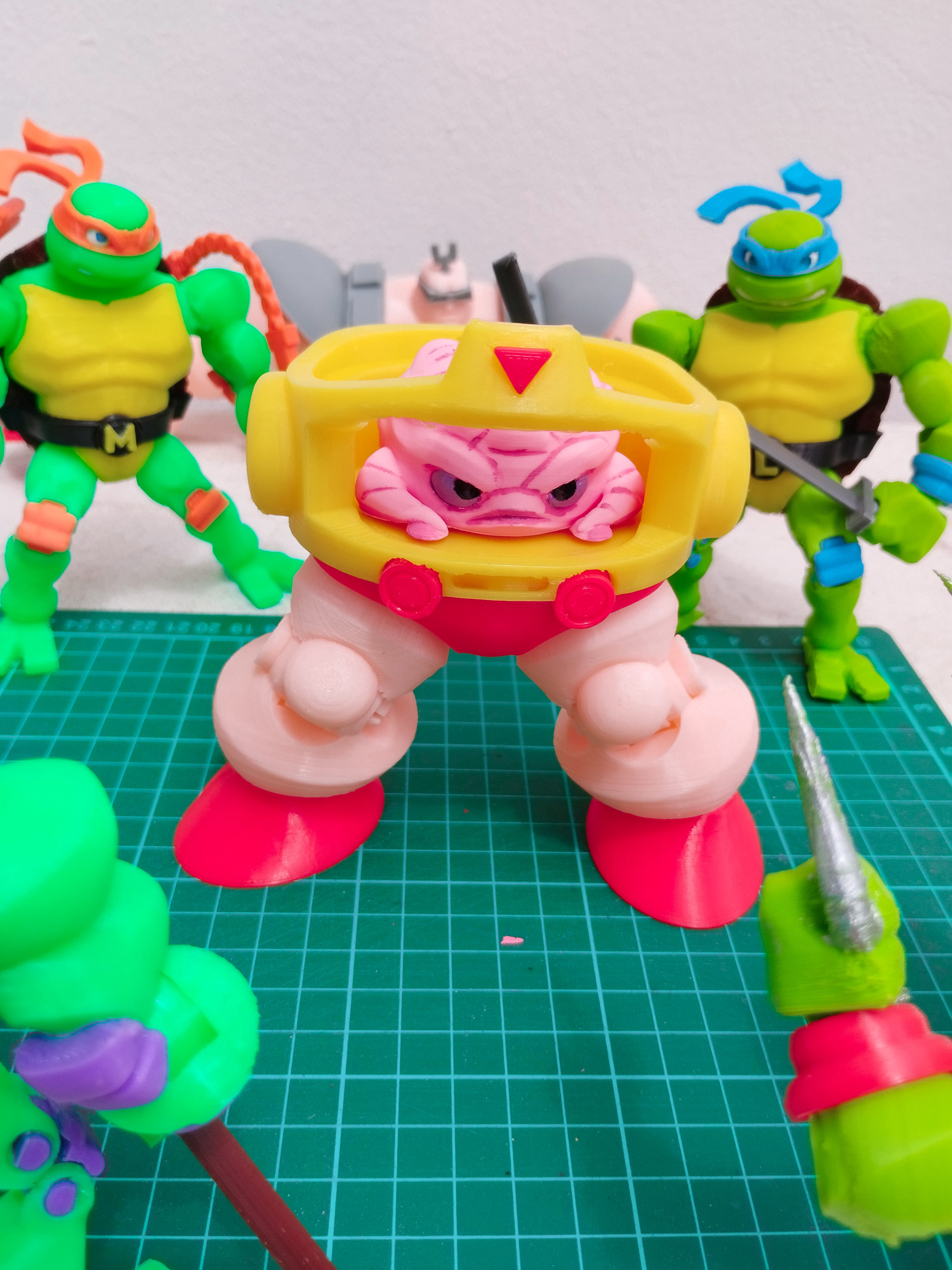 Krang robot suit - action figure 3D print model_6