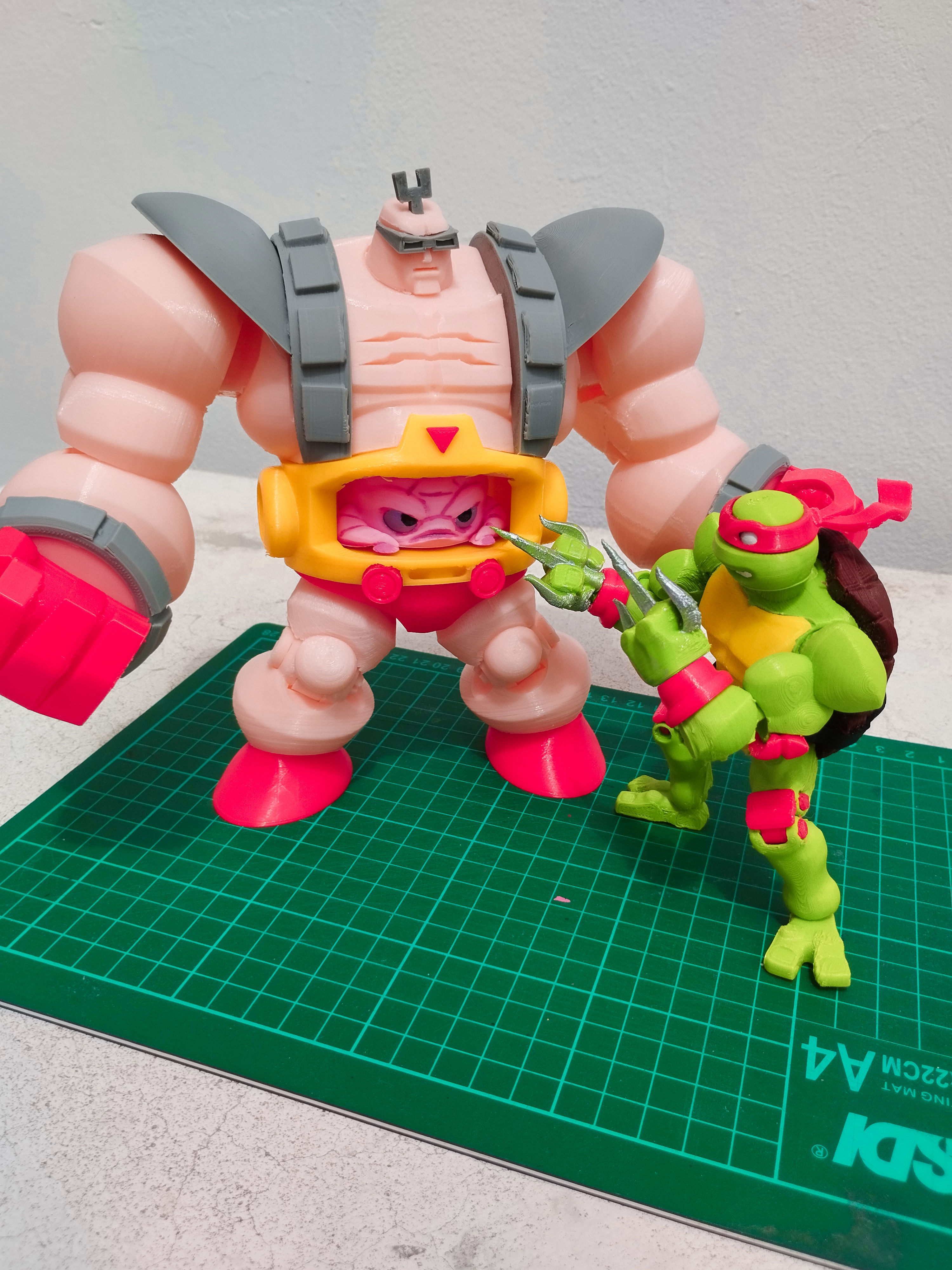 Krang robot suit - action figure 3D print model_4