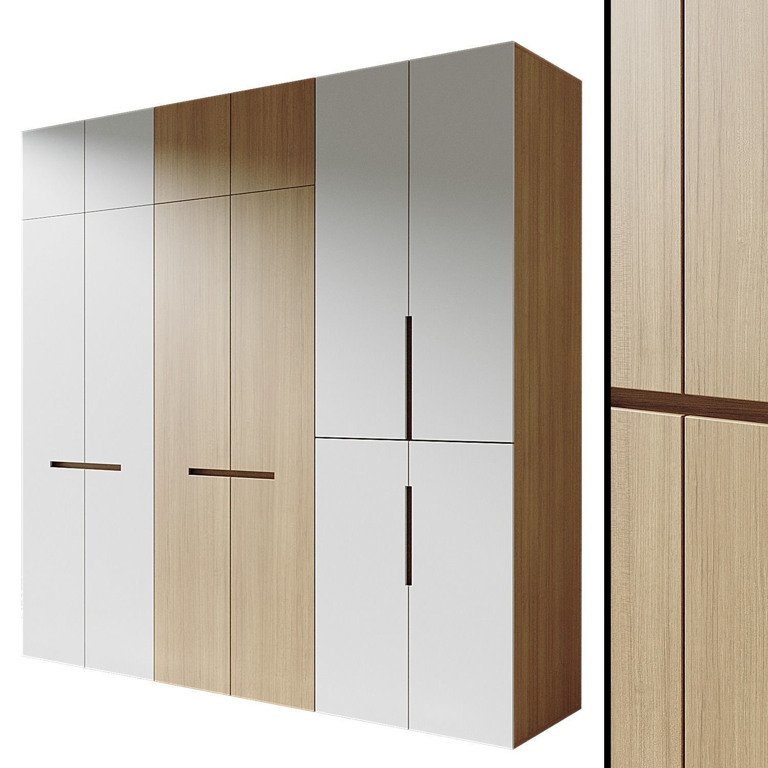 wardrobe 111 3D model_1