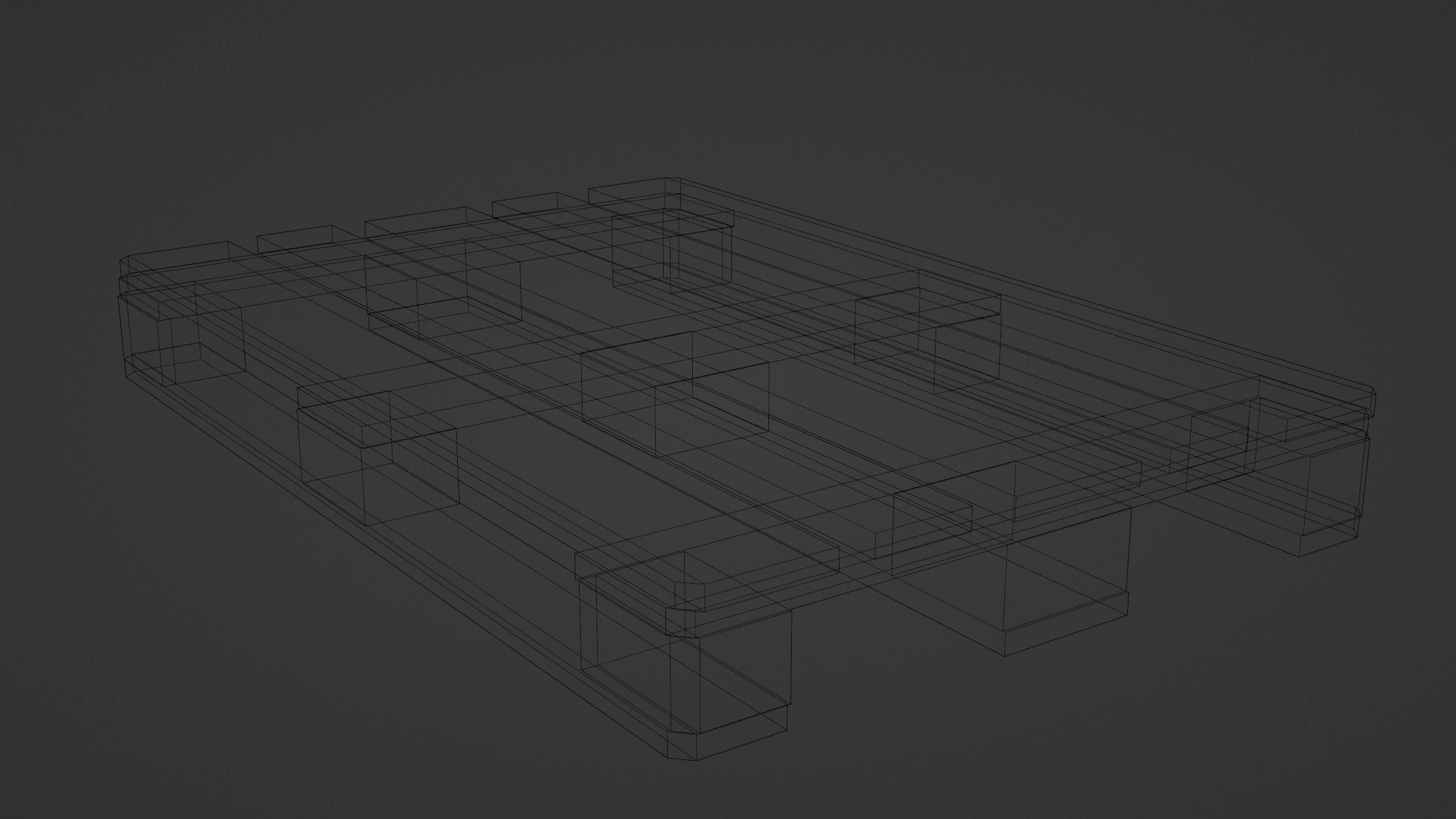 EUR UIC pallet  3D model_7