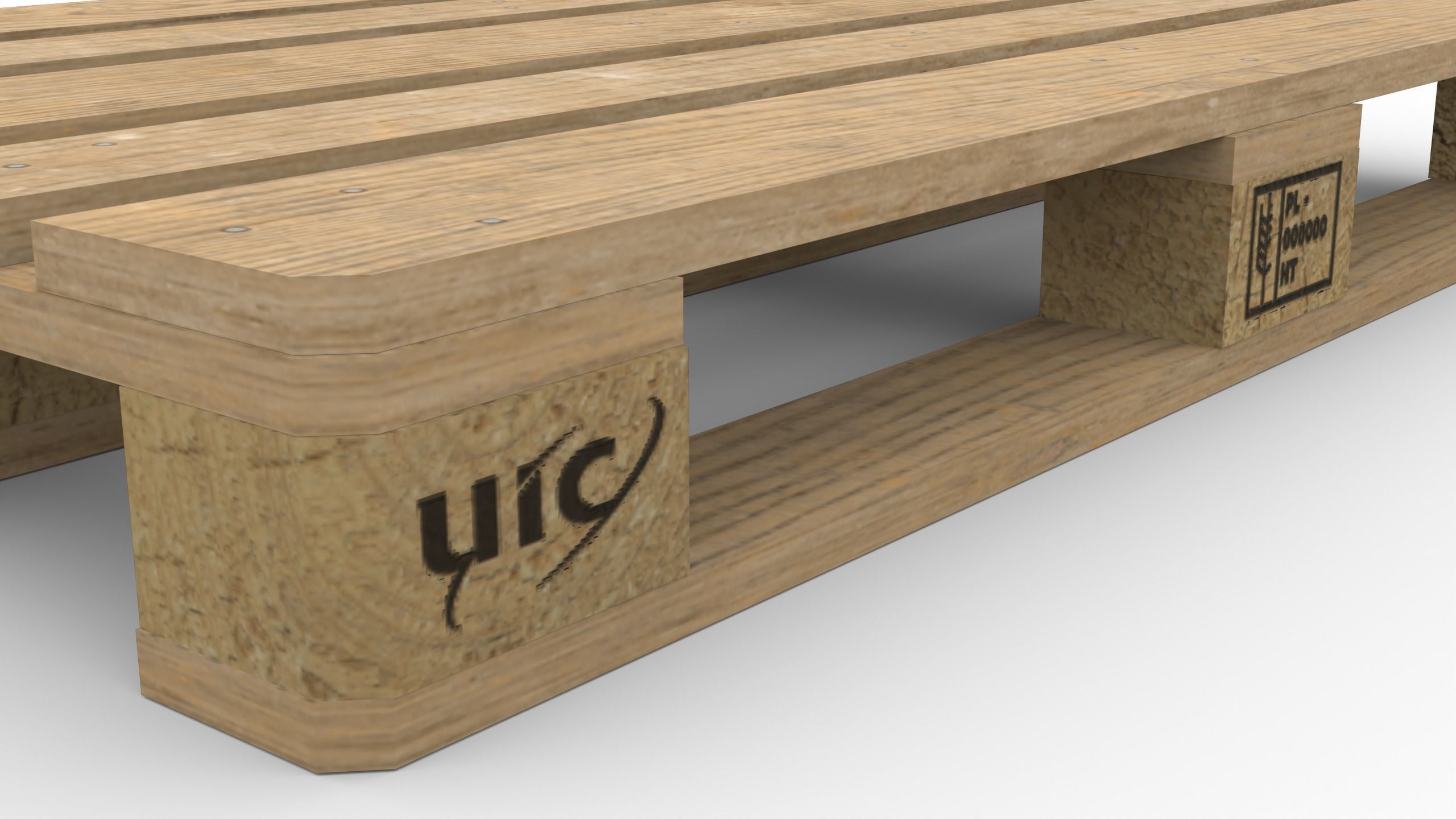 EUR UIC pallet  3D model_6