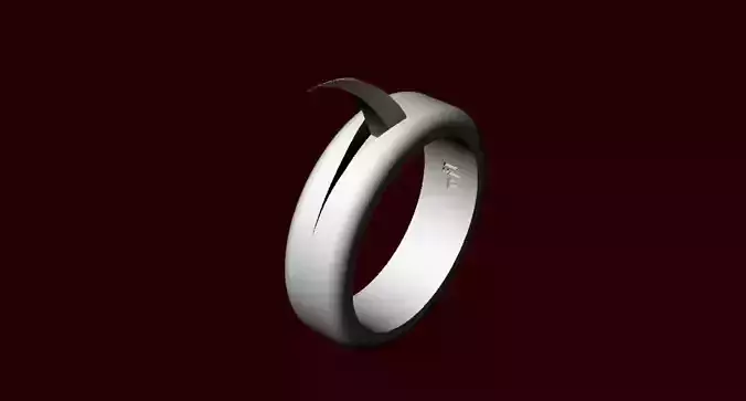 Annie Leondhart Attack on Titan claw ring 3D print model