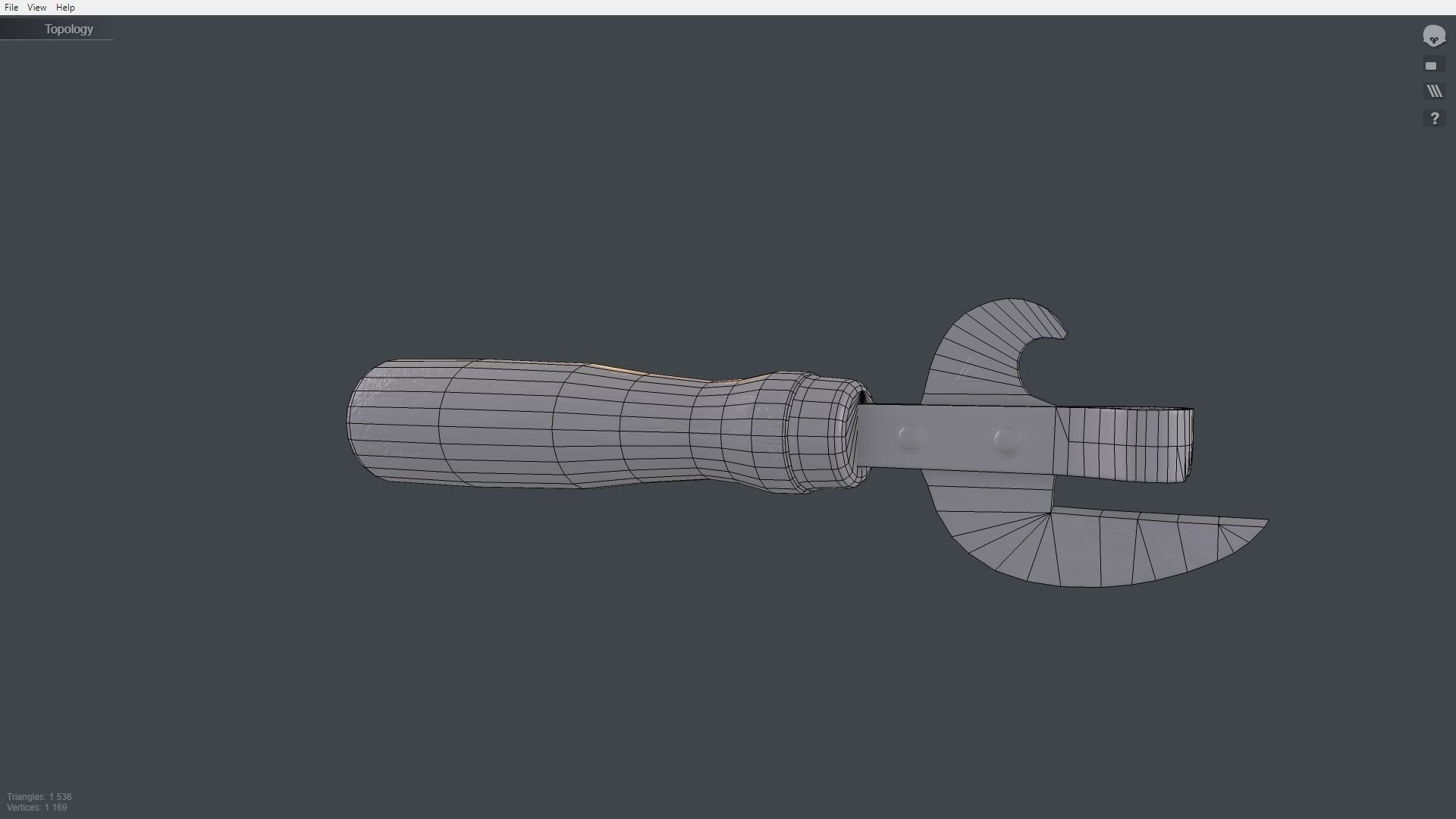 Can opener Low-poly 3D model_41