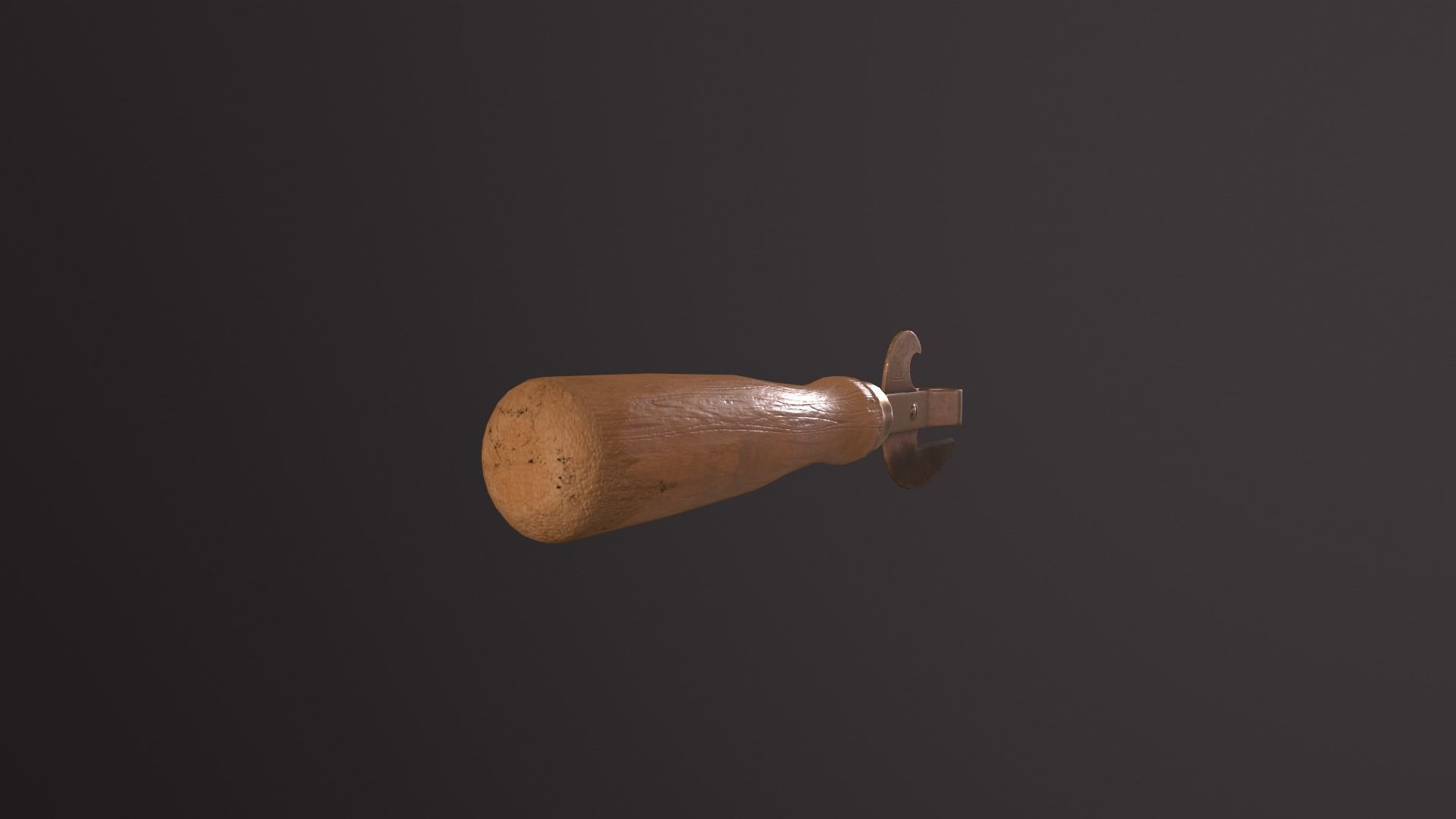 Can opener Low-poly 3D model_32