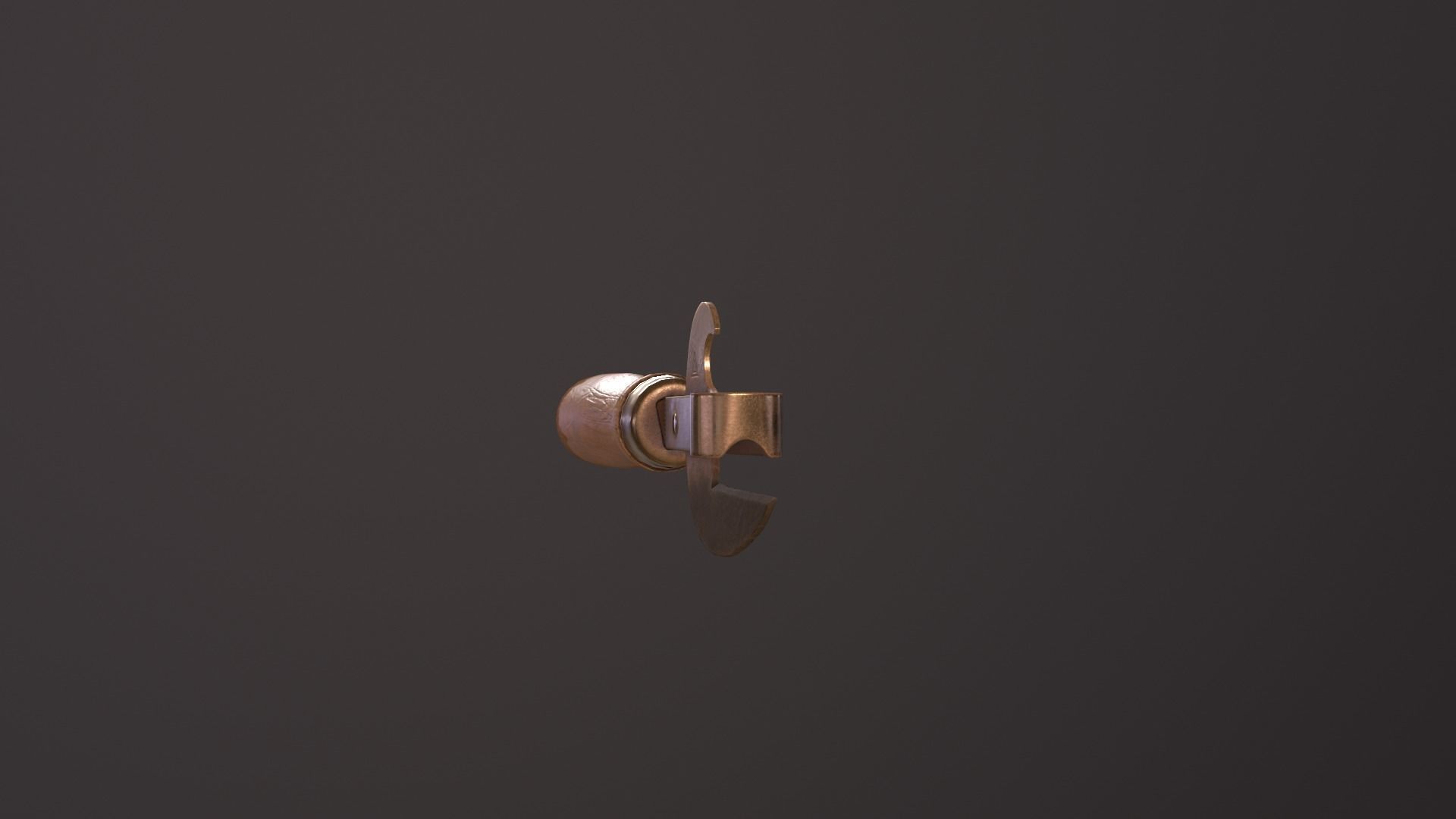 Can opener Low-poly 3D model_11