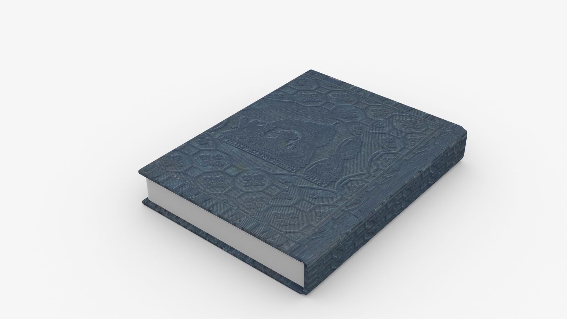 Book Rigged and Animated Low-poly 3D model_7